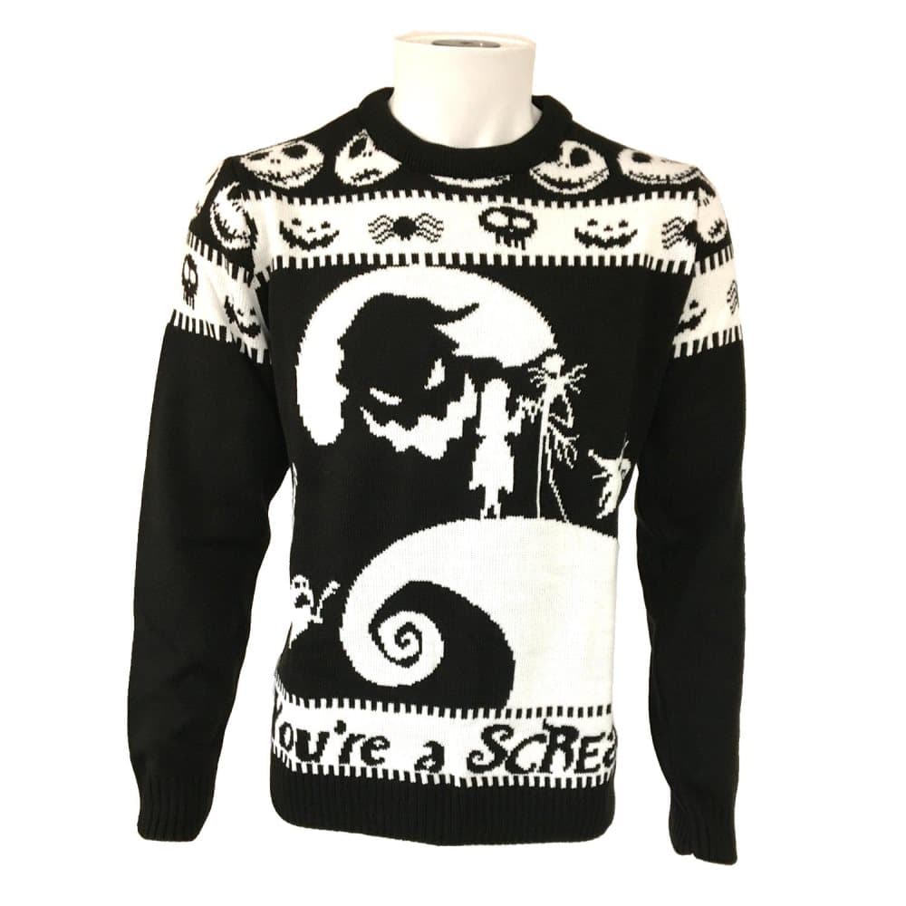 Nightmare Before Christmas Unisex Adult You´re A Scream Sweatshirt