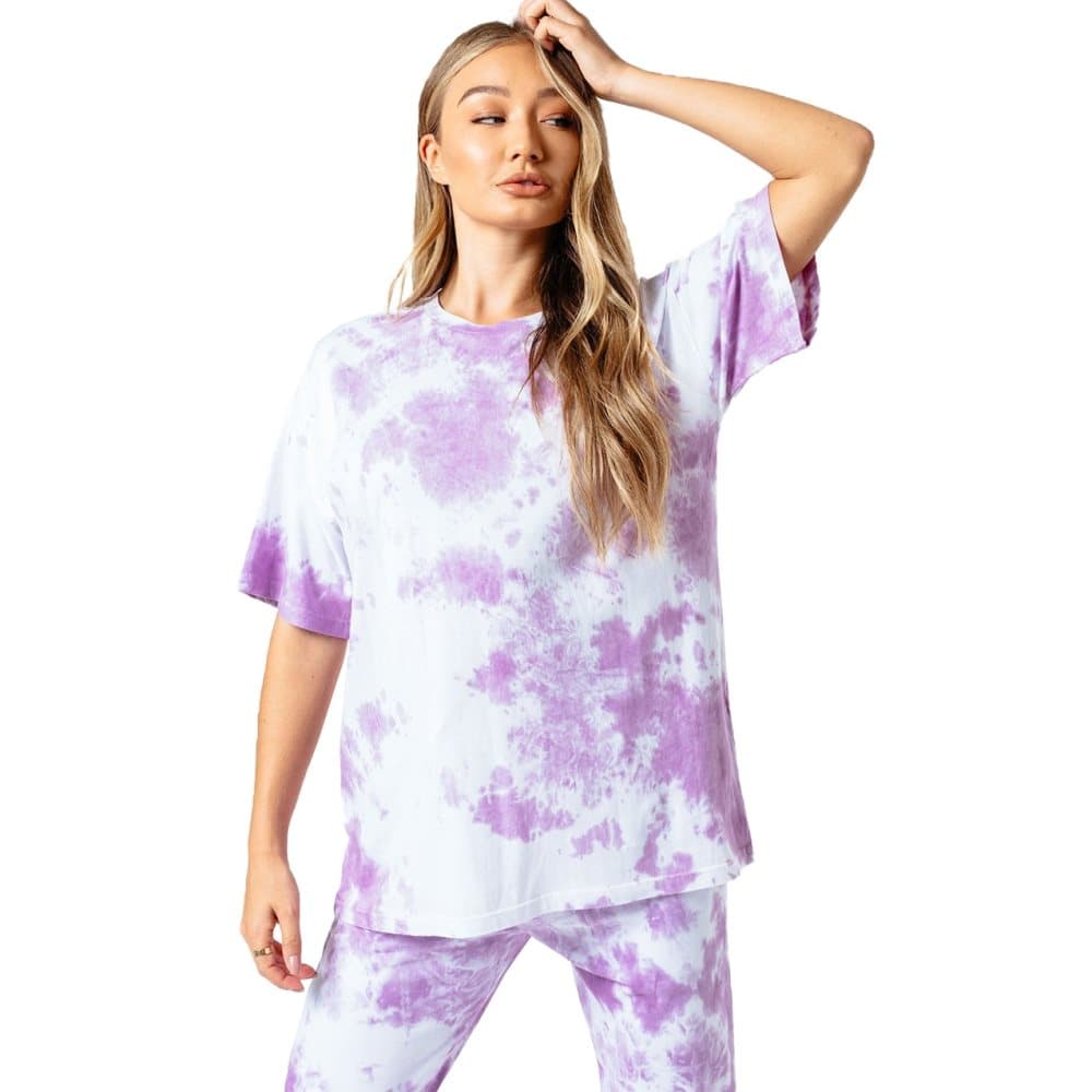 Hype Womens/Ladies Tie Dye Oversized T-Shirt