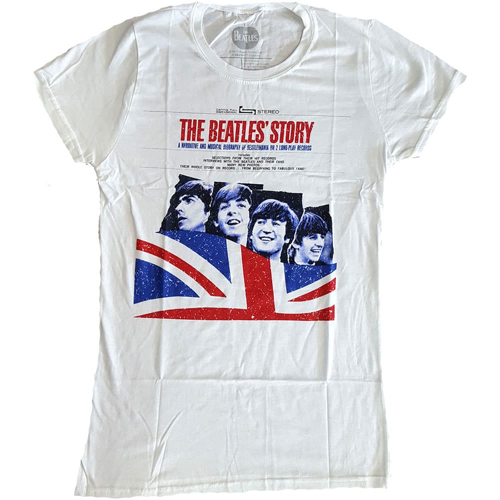 The Beatles Ladies Premium Tee: The Beatles Story (Medium)