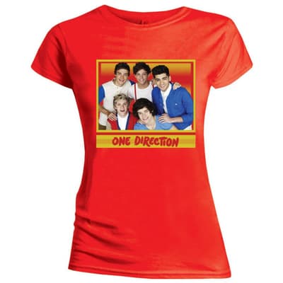 One Direction Ladies T-Shirt: Cool (Skinny Fit) (Small)