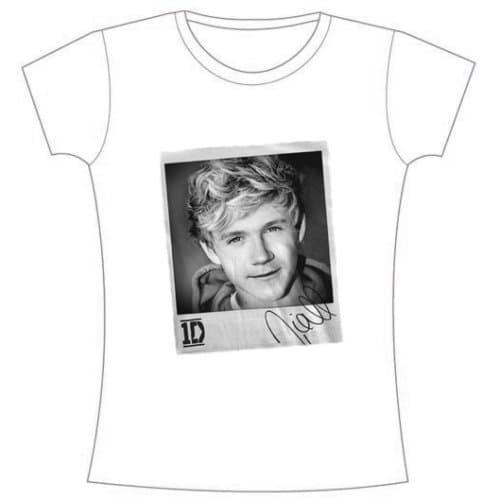 One Direction Ladies Tee: Solo Niall (Skinny Fit) (Small)