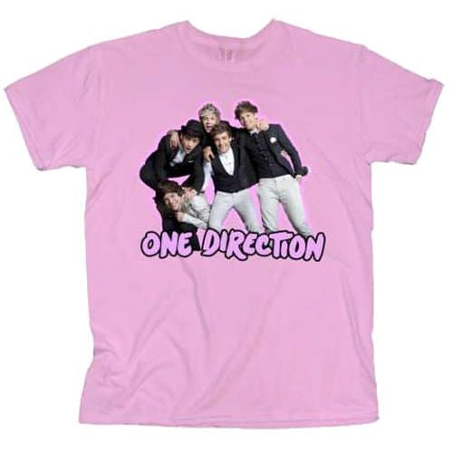 One Direction Ladies Tee: Train Bundle 2 (Skinny Fit) (Large)