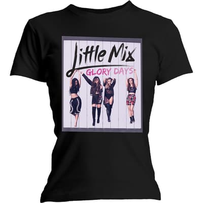 Little Mix Ladies T-Shirt: Glory Days (Skinny Fit) (Medium)