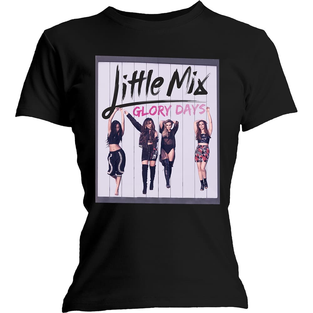 Little Mix Ladies Tee: Glory Days (Skinny Fit) (Large)
