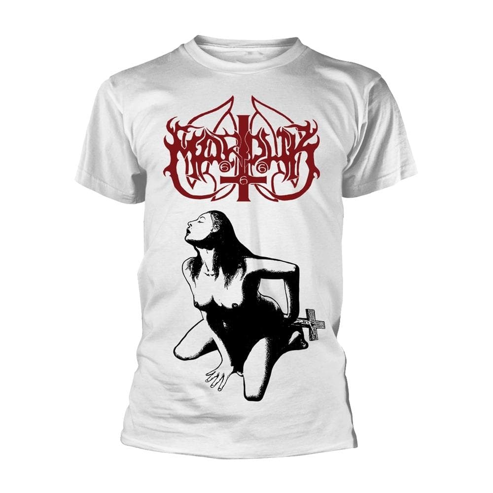 Marduk Fuck Me Jesus (White) T-Shirt
