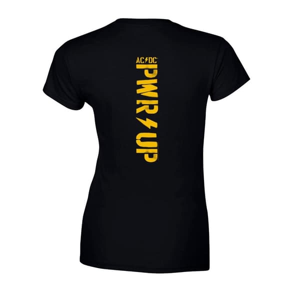 AC/DC PWR Up Shot in the Dark (lady) Naisten T-Paita