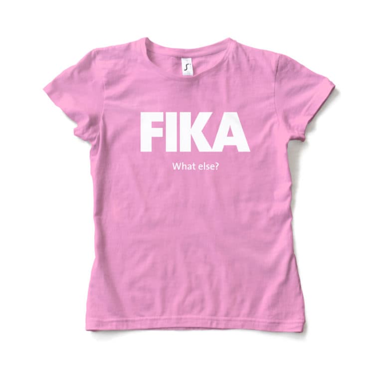 Adopt a Fly - lyserød T-Shirt Dame - Fika design