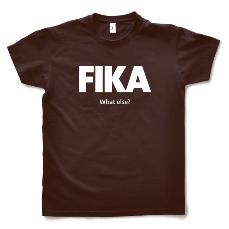 Adopt a Fly - Brun chokolade T-Shirt Maend - Fika design