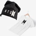 Miniatyrbild 1 av 10: BTS t-shirt & mössa paket Kpop Suga