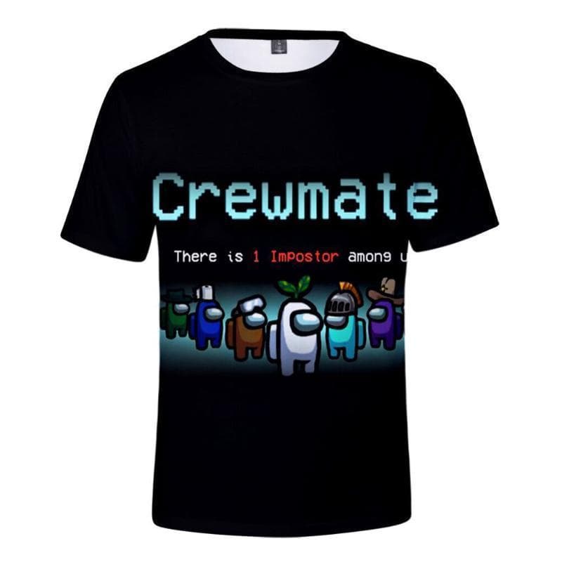 Among Us, T-Shirt för Barn - Crewmate