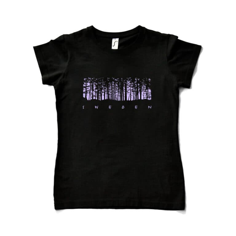 Adopt a Fly - Sorr T-Shirt Dame - Typisk svensk skovdesign