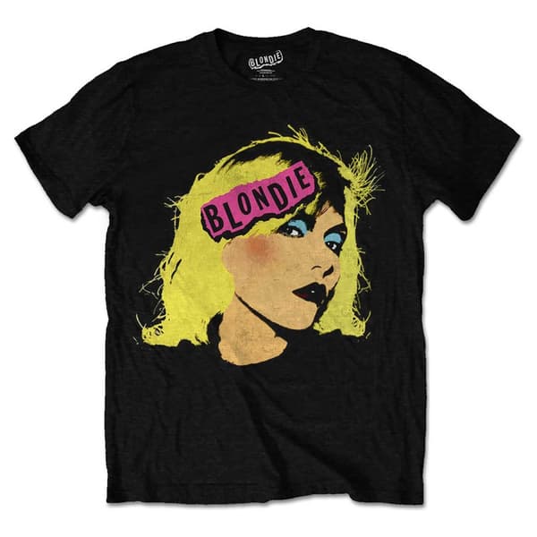 BLONDIE - T-SHIRT, PUNK LOGO M