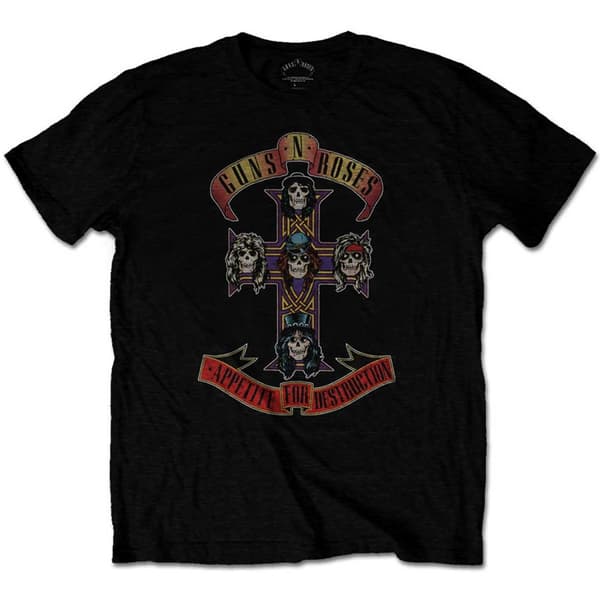 GUNS N' ROSES - T-SHIRT, APPETITE FOR DESTRUCTION XXL