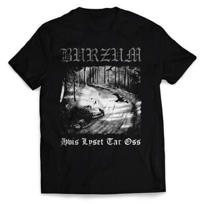 BURZUM - T-SHIRT, HVIS LYSET TAR OSS