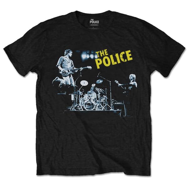 THE POLICE - T-SHIRT, LIVE L