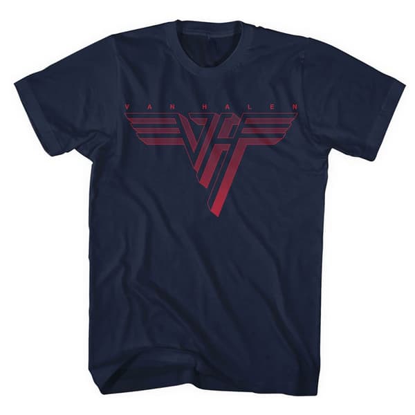 VAN HALEN - T-SHIRT, CLASSIC RED LOGO M
