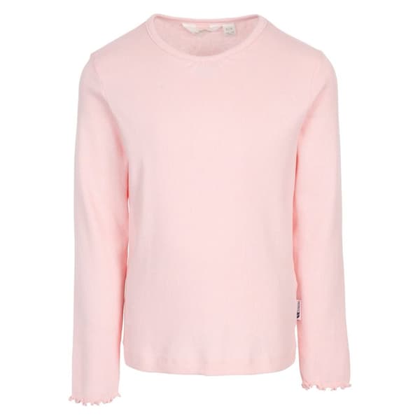 Trespass Girls Content långärmad T-shirt Candyfloss Pink 3-4 Years