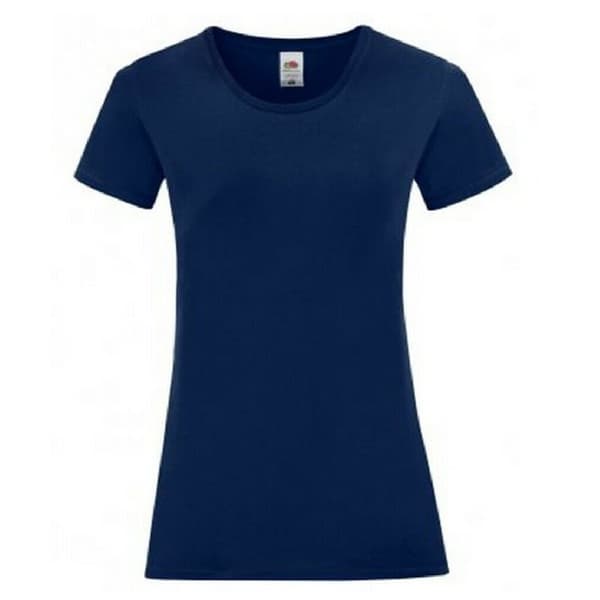 Fruit of the Loom Kvinnor/Damer Iconic 150 T-Shirt Navy XXL