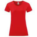 Miniatyrbild 1 av 2: Fruit of the Loom Kvinnor/Damer Iconic 150 T-Shirt
