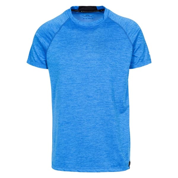 Trespass Mens Loki Sports T-Shirt Blue Marl XXS