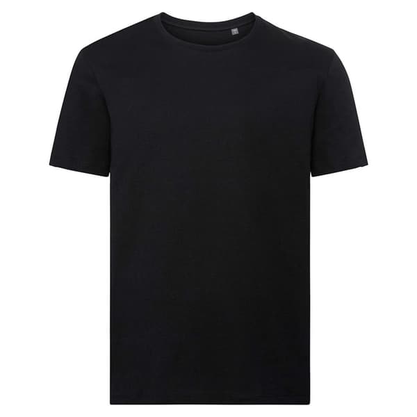 Russell Mens Pure Organic Short-Sleeved T-Shirt