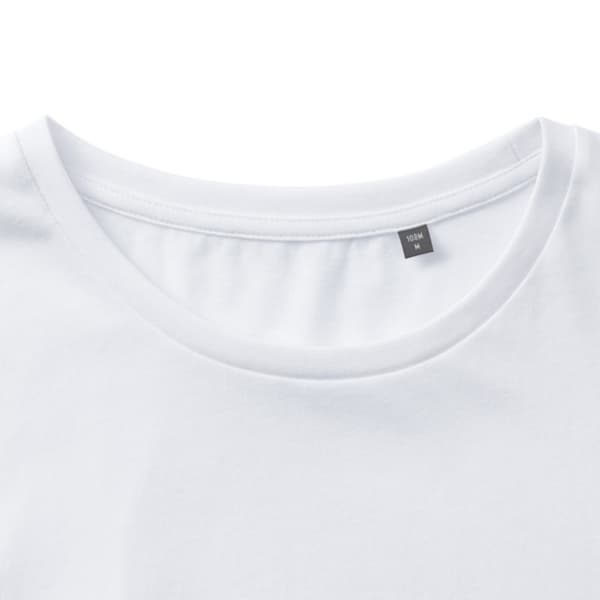 Russell Mens Pure Organic Short-Sleeved T-Shirt
