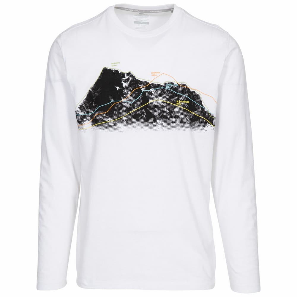 Trespass Wrenburyton långärmad T-shirt för män