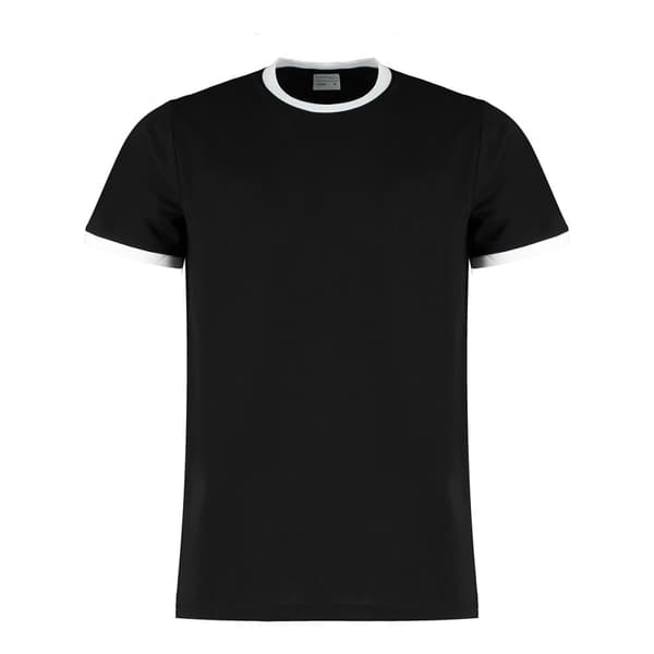 Kustom Kit Ringer T-shirt til mænd