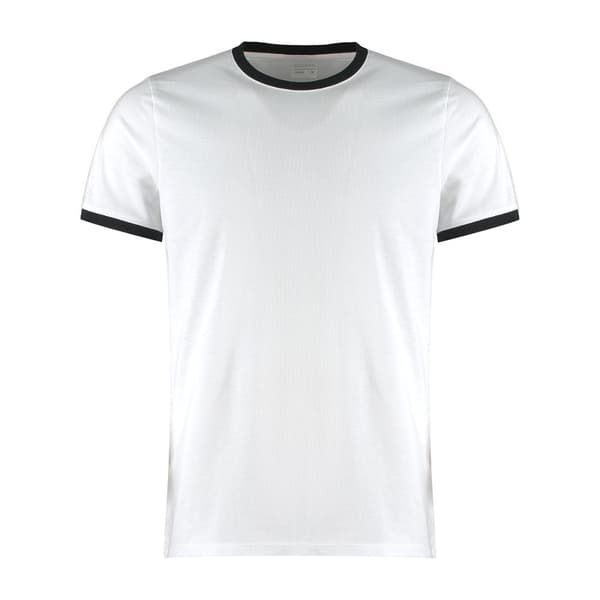 Kustom Kit Ringer T-shirt til mænd