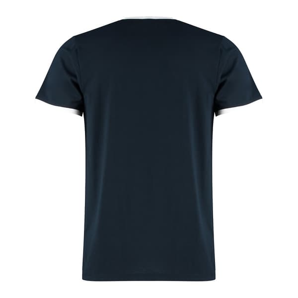 Kustom Kit Ringer T-shirt til mænd