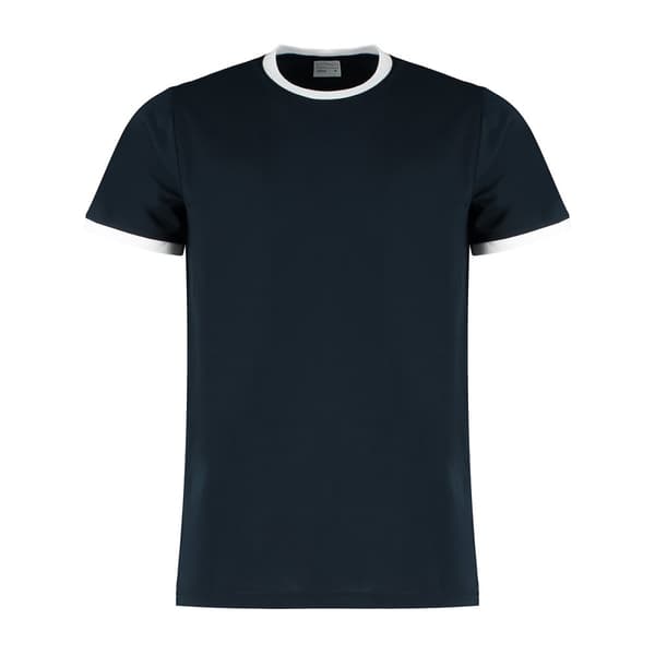 Kustom Kit Ringer T-shirt til mænd