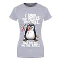 Miniatyrbilde 1 av 2: Psycho Penguin Womens/Ladies The Voices Arent Real T-Shirt