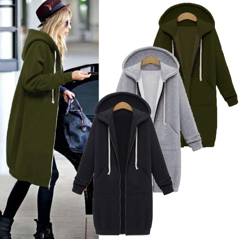 long zip up sweatshirt