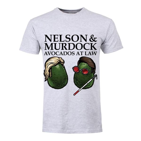Grindstore Mens Nelson & Murdock Avocados At Law T-Shirt
