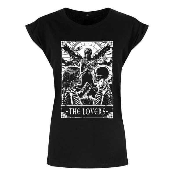 Deadly Tarot Dame/Damer The Lovers T-shirt
