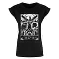 Miniatyrbillede 1 af 2: Deadly Tarot Dame/Damer The Lovers T-shirt