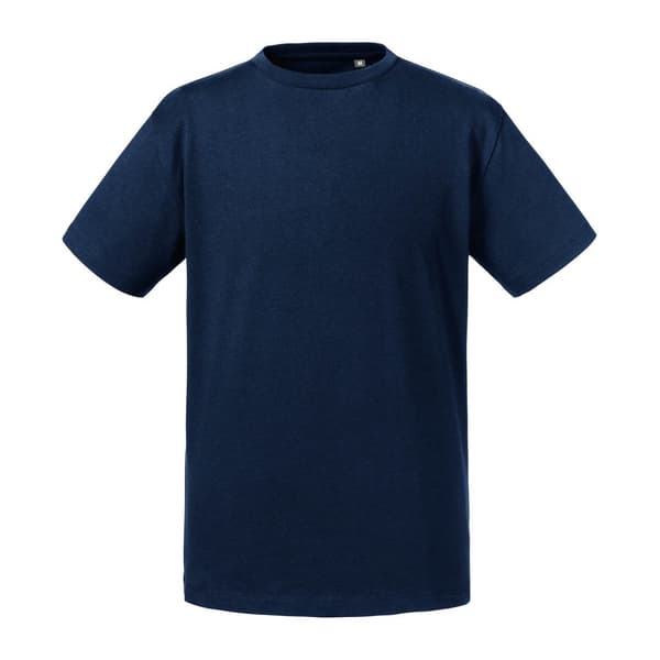 Russell Childrens/Kids Organic Short-Sleeved T-Shirt för barn och barn