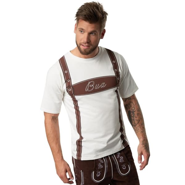 T-Shirt Lederhose
