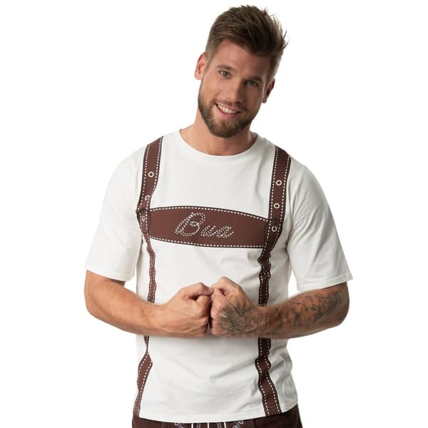 T-Shirt Lederhose