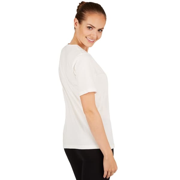T-shirt til kvinder hvid