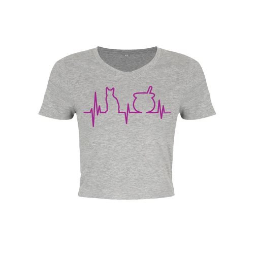 Bild av Grindstore Dam / dam Witchin Heartbeat Crop Top