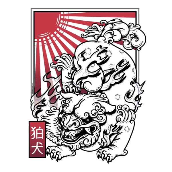 Unorthodox Collective Komainu T-Shirt för män