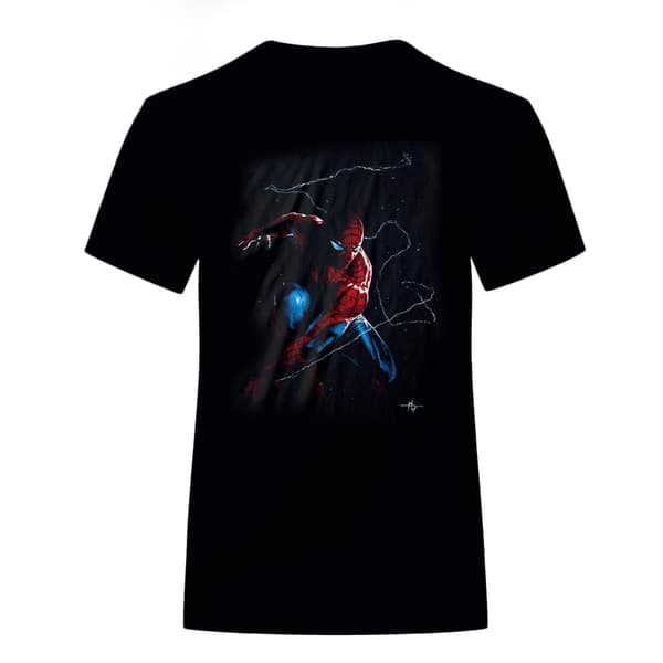 Spider-Man Unisex T-shirt med Spidey-kunst for voksne