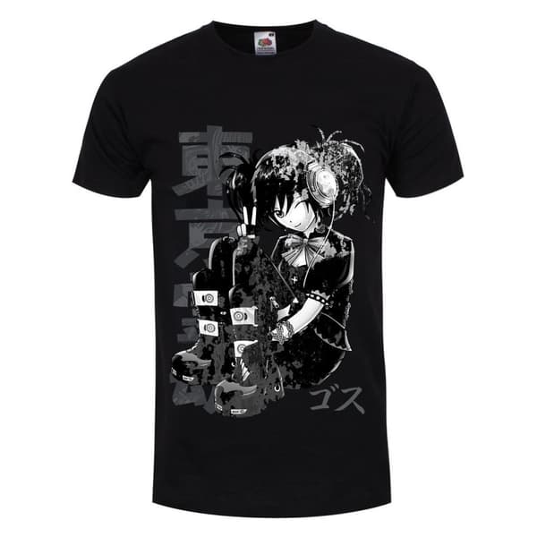 Tokyo Spirit Mens Gosu Monochrome T-Shirt