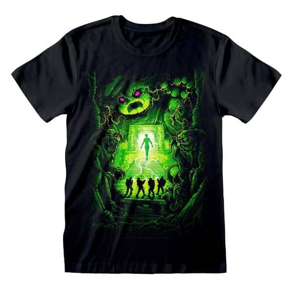 Ghostbusters Unisex Adult Dan Mumford T-Shirt Black S