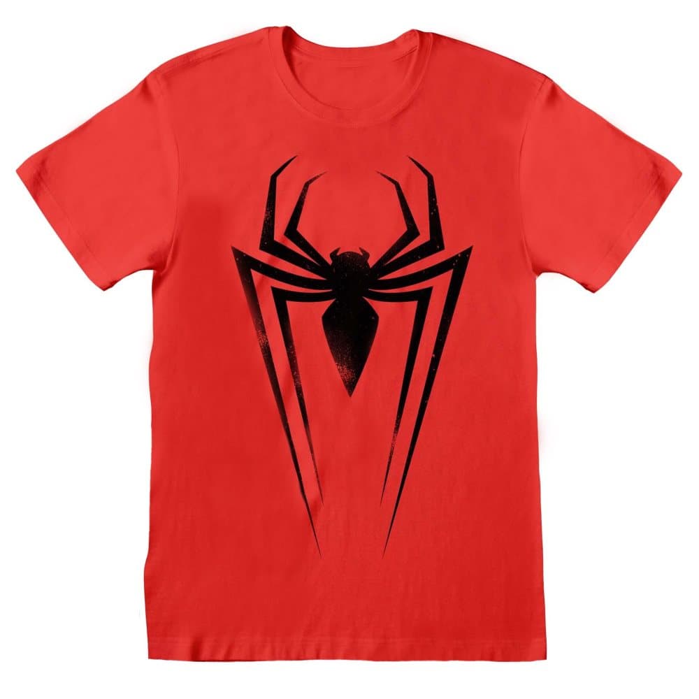 Marvel Unisex vuxen Comics Spider-Man symboler T-Shirt