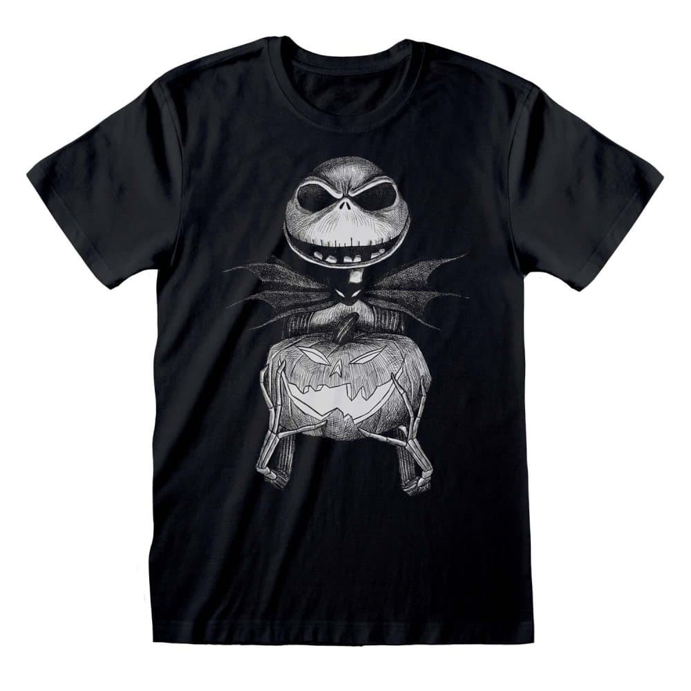 Nightmare Before Christmas Unisex Jack Skellington T-Shirt för vuxna