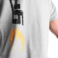 Miniatyrbild 7 av 9: GASP Iron Tee, grey melange/black, GASP