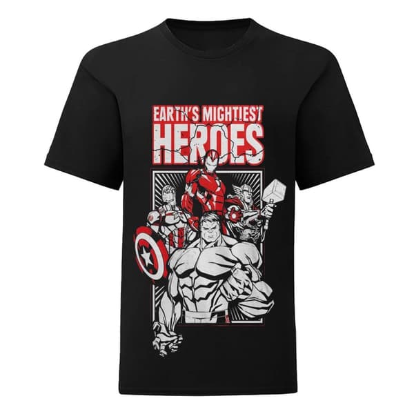 Marvel Avengers Barn/Kids Earths Mightiest Heroes T-Shirt