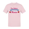 Miniatyrbild 2 av 2: Mamma T-shirt Vem behover en Superhjälte Rosa t-shirt